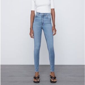 Zara - vintage high rise skinny jeans